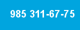 985 311-67-75